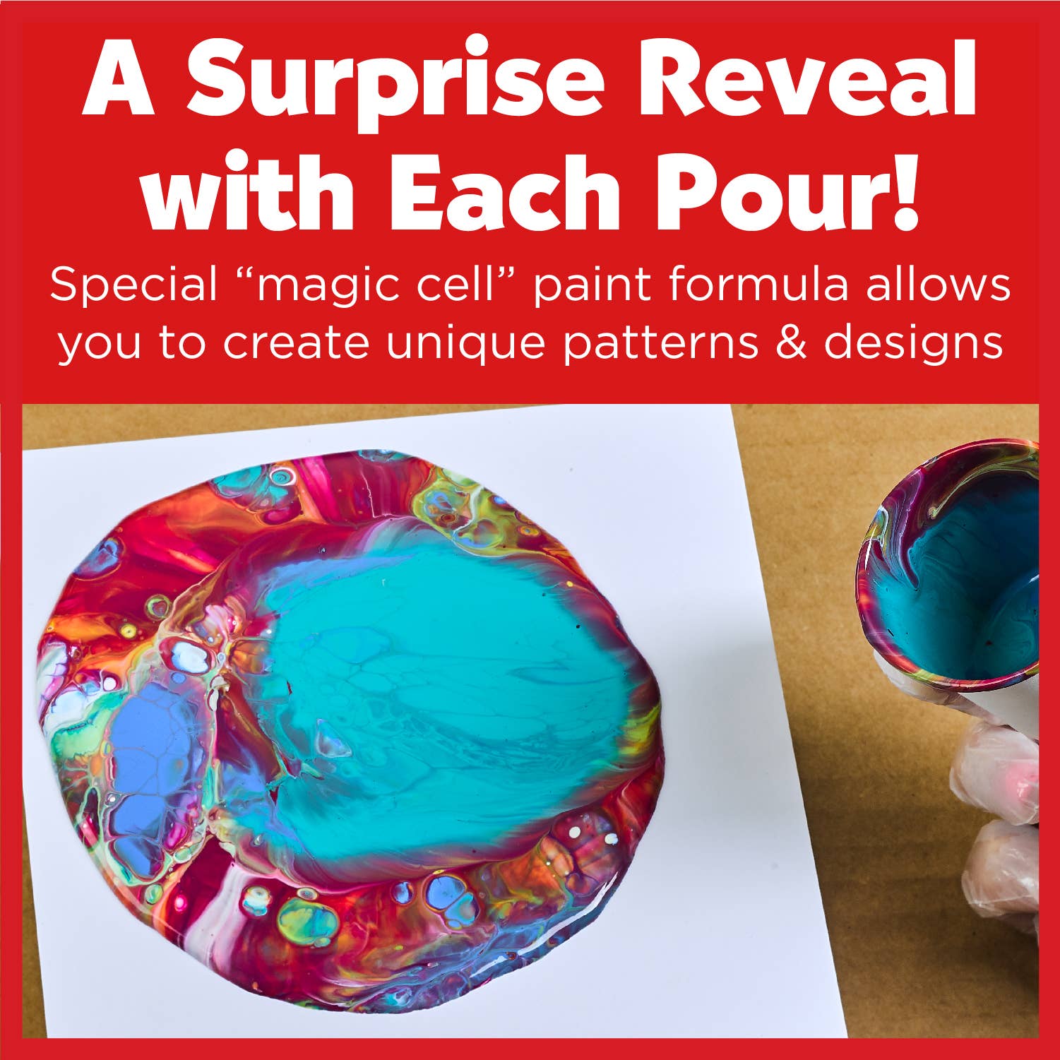 Do Art Paint Pour Studio Art Kit for Kids