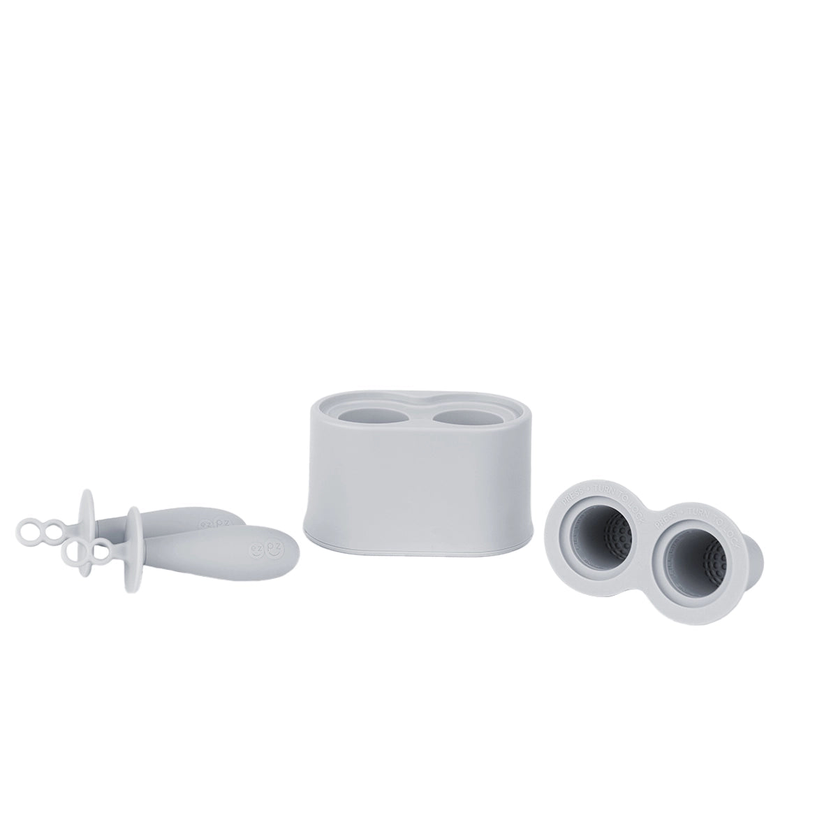 ezpz Tiny Pops - Pewter