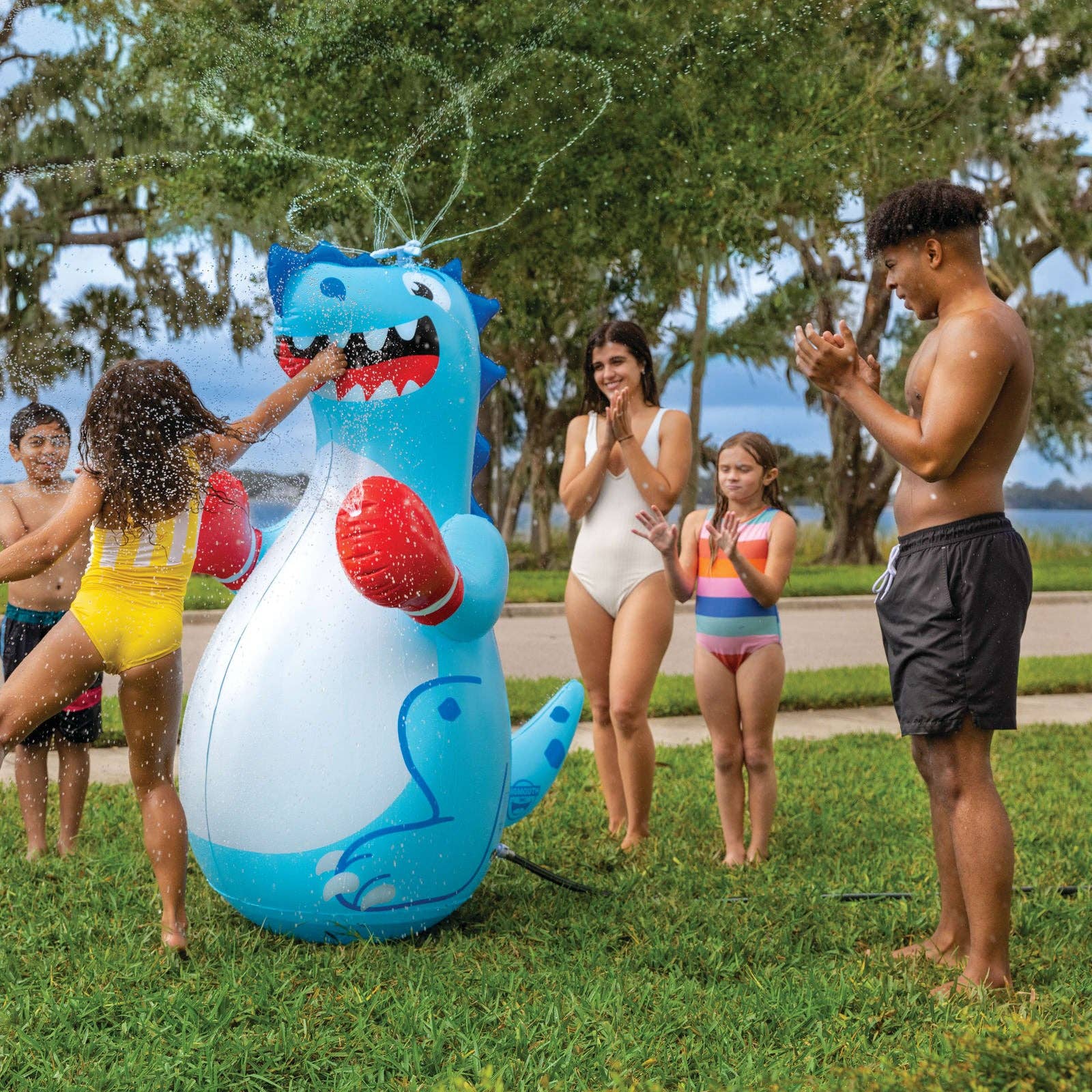 Dino Bopper Backyard Sprinkler