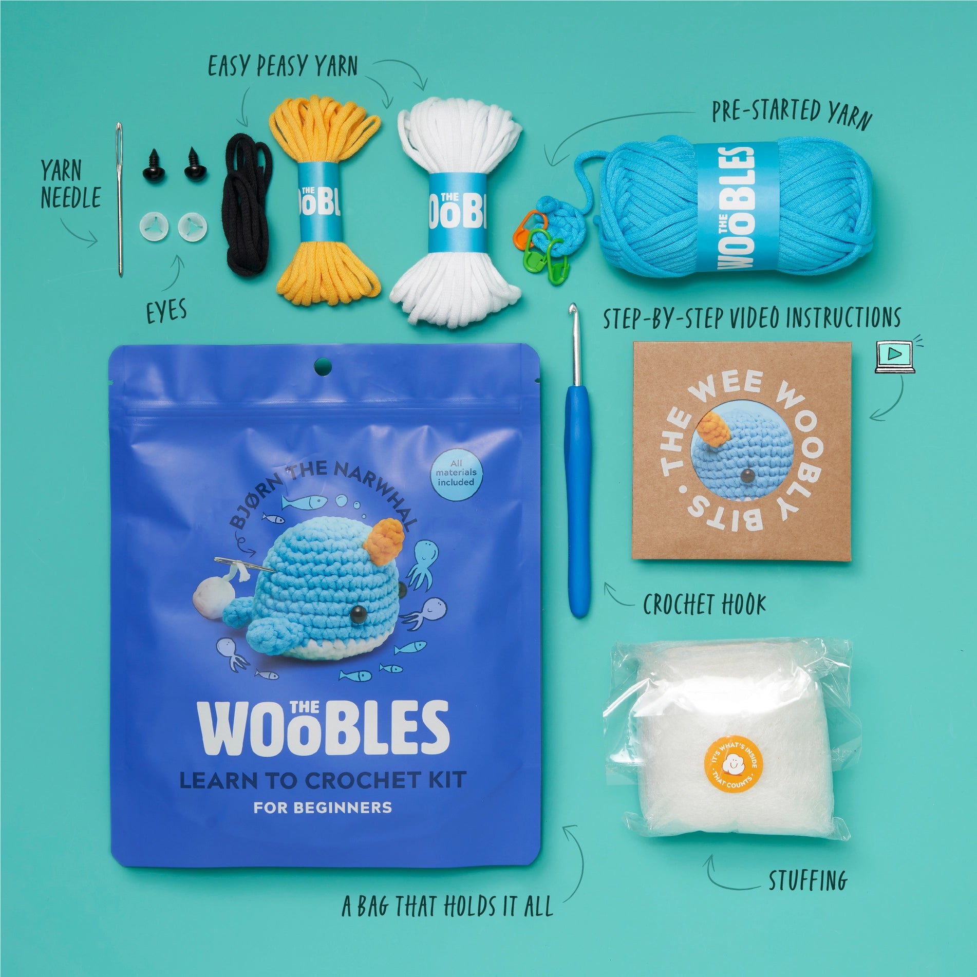 Woobles - Bjorn The Narwhal