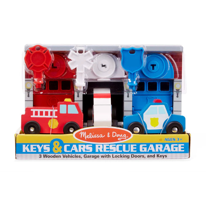 Melissa & Doug Keys & Cars Rescue Garage