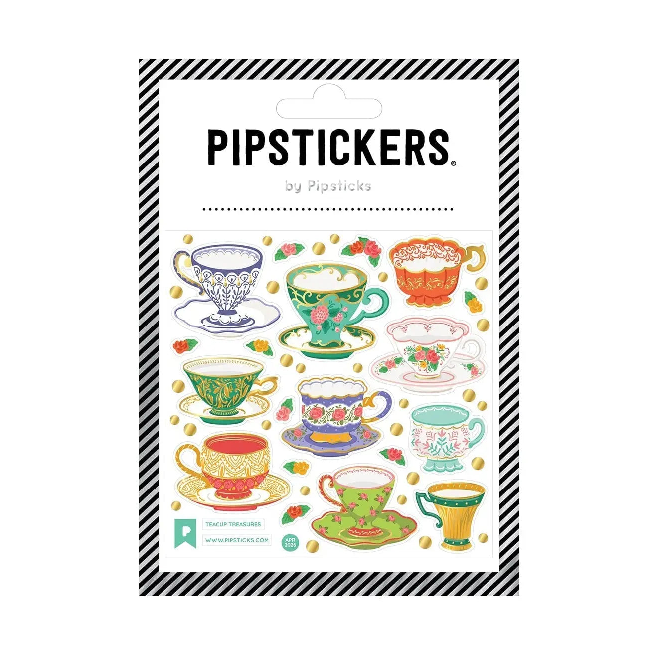 Tea Cup Treasures Stickers