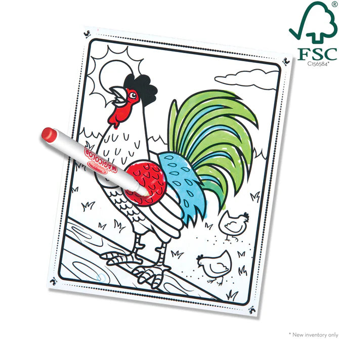 Melissa & Doug Magicolor Coloring Pad - Farm Animals