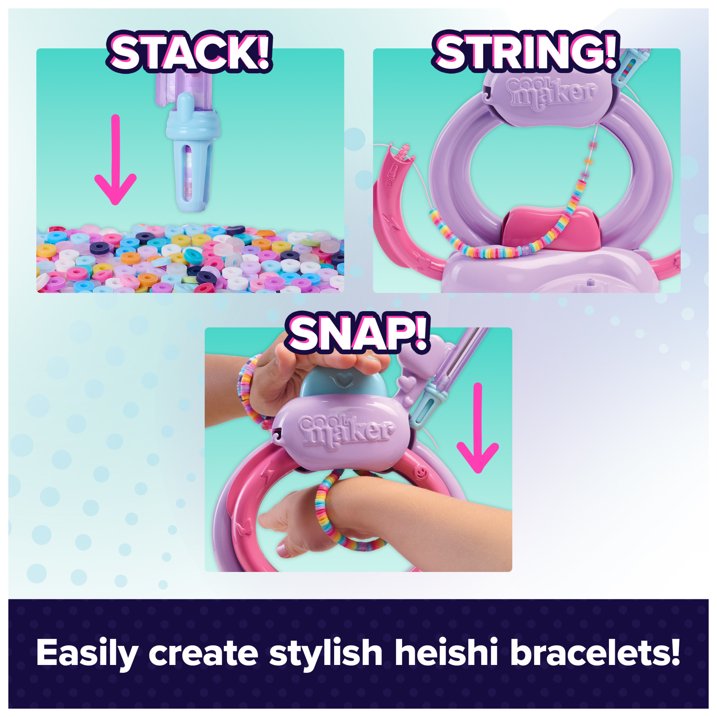 Cool Maker Stack'd Heishi Bracelet Studio – The Fun Company