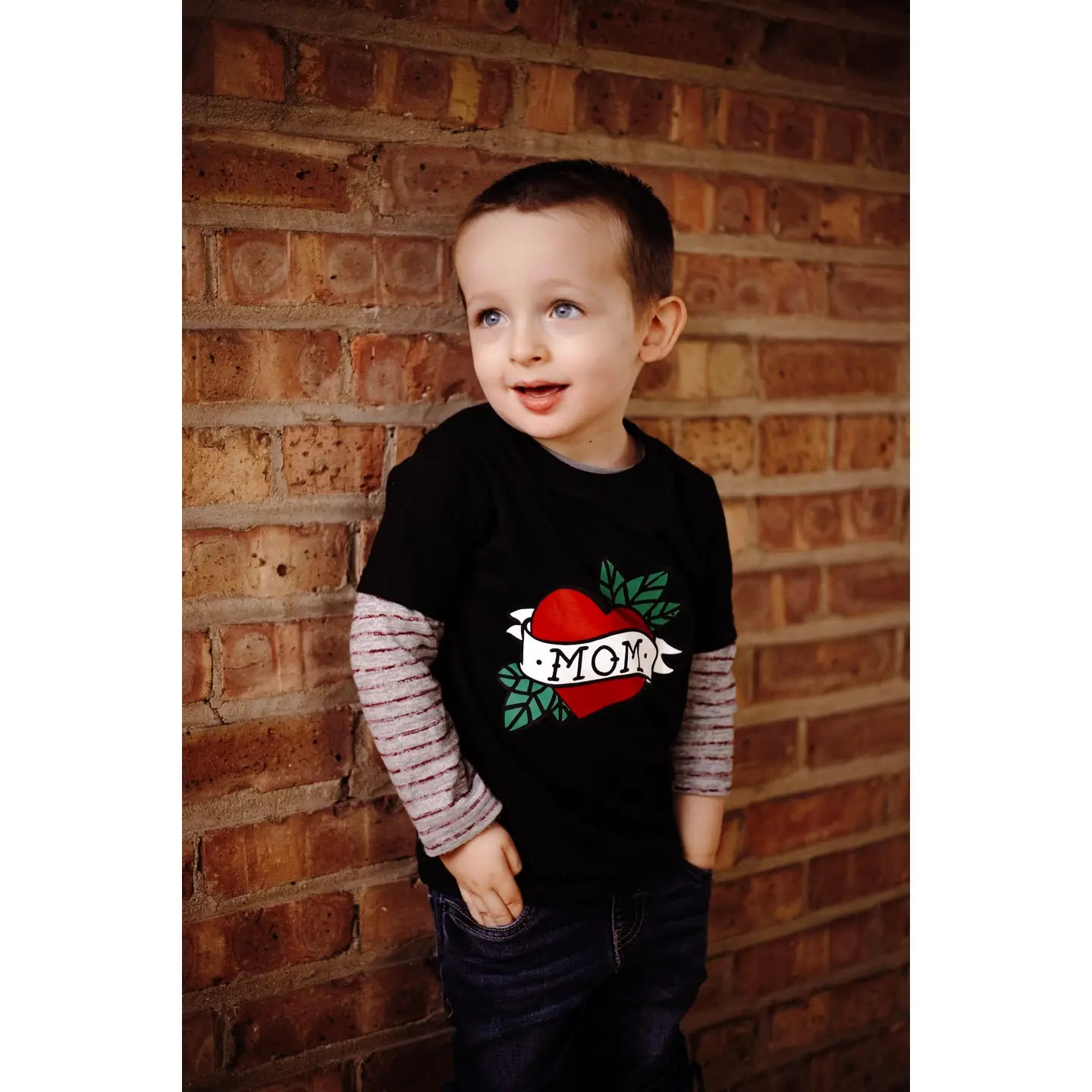 Mom Tattoo Toddler T-Shirt