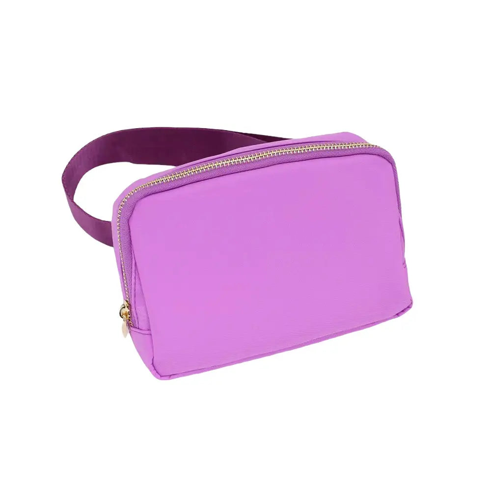 Purple Fanny Pack Belt Bag