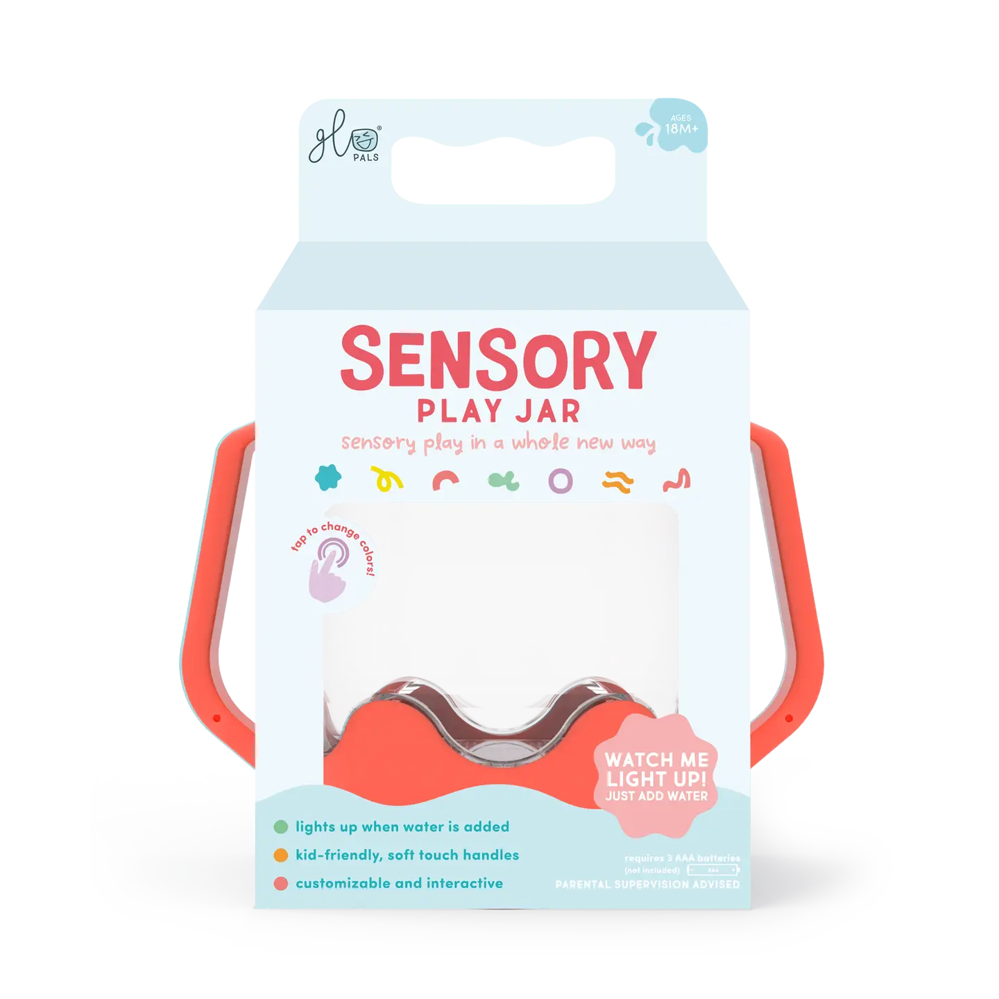 Glo Pals Sensory Play Jar