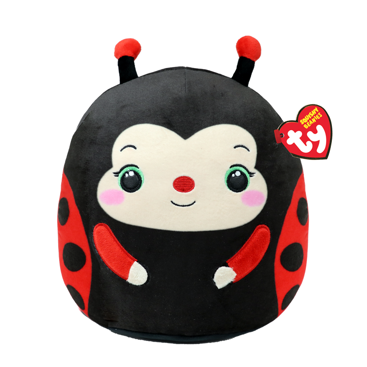 Ty Squish - Lucy Ladybug 10"