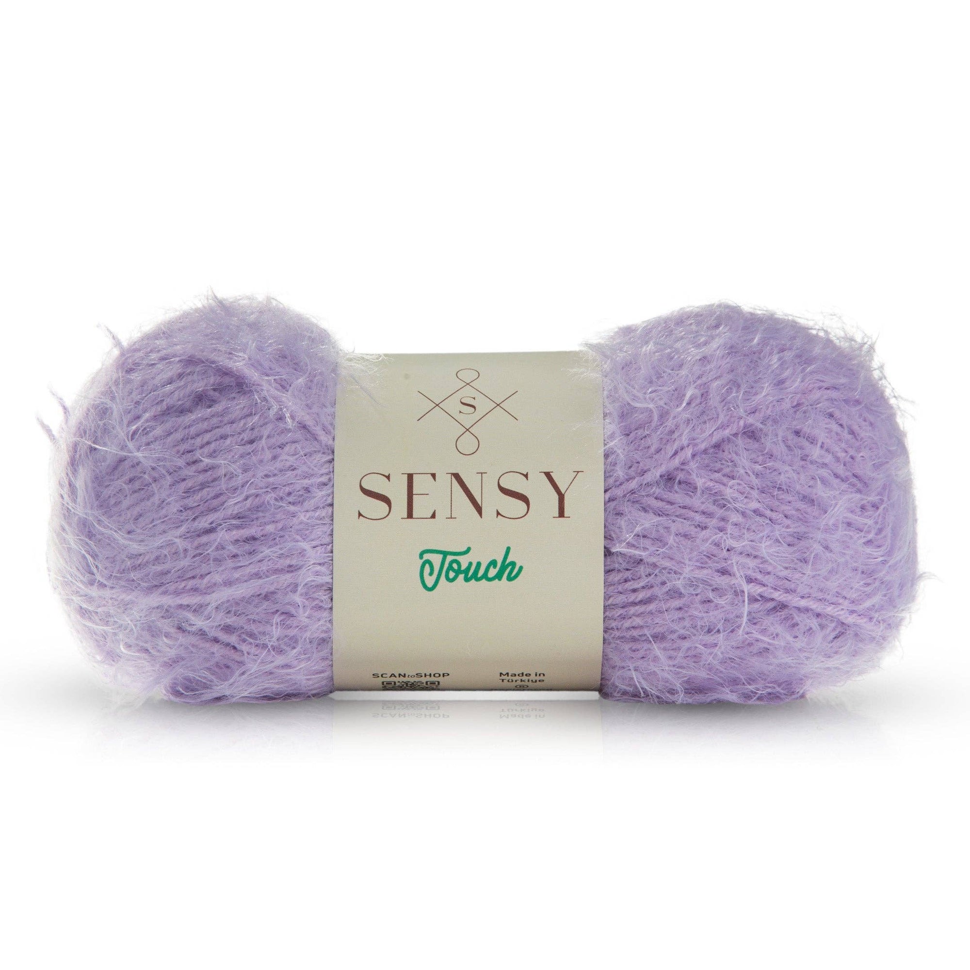 Sensy Touch Yarn, 3.5 oz, 268 Yards, Gauge 3 Light