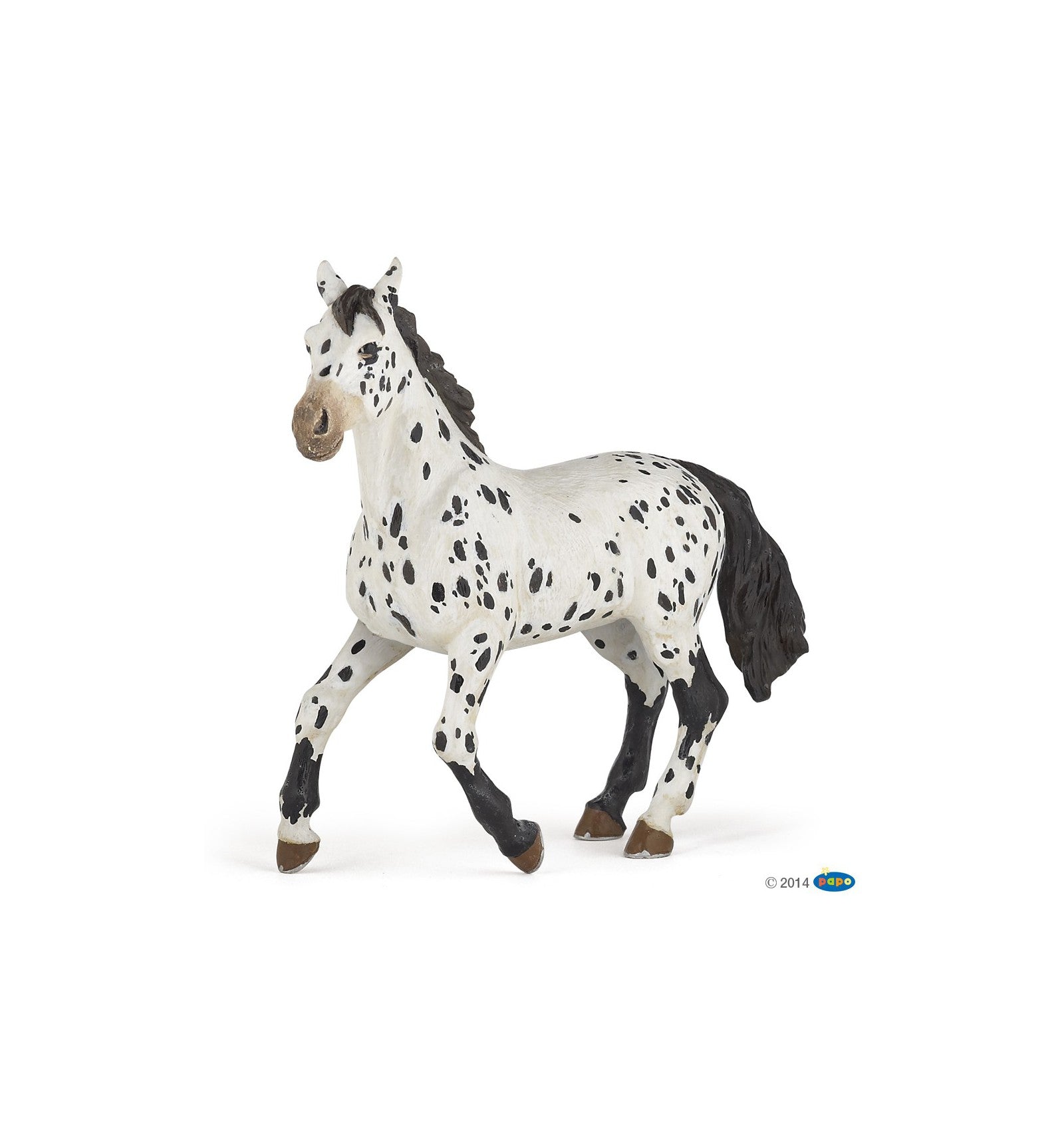PAPO - Black Appaloosa Horse