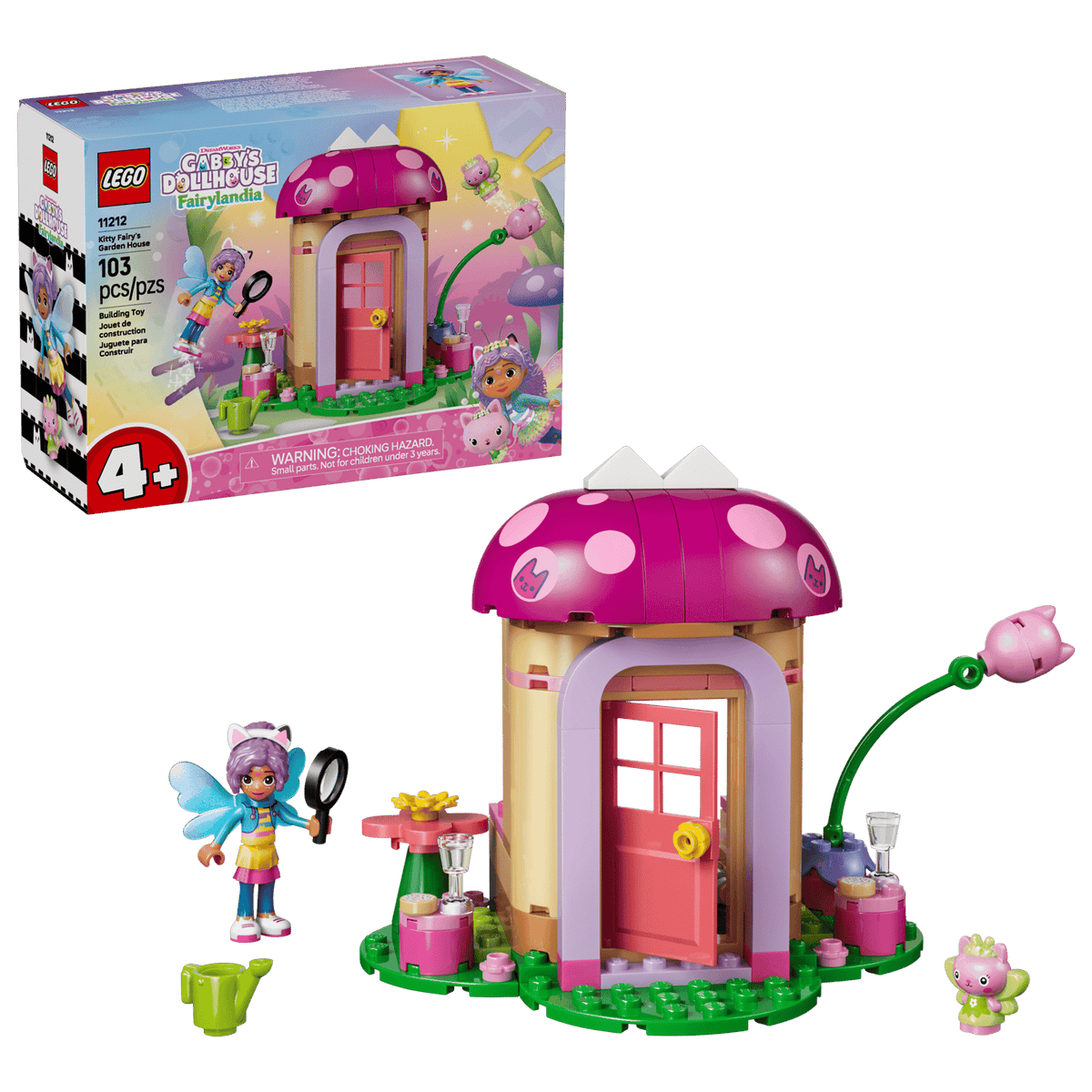 LEGO Gabby's Dollhouse Kitty Fairy's Garden House