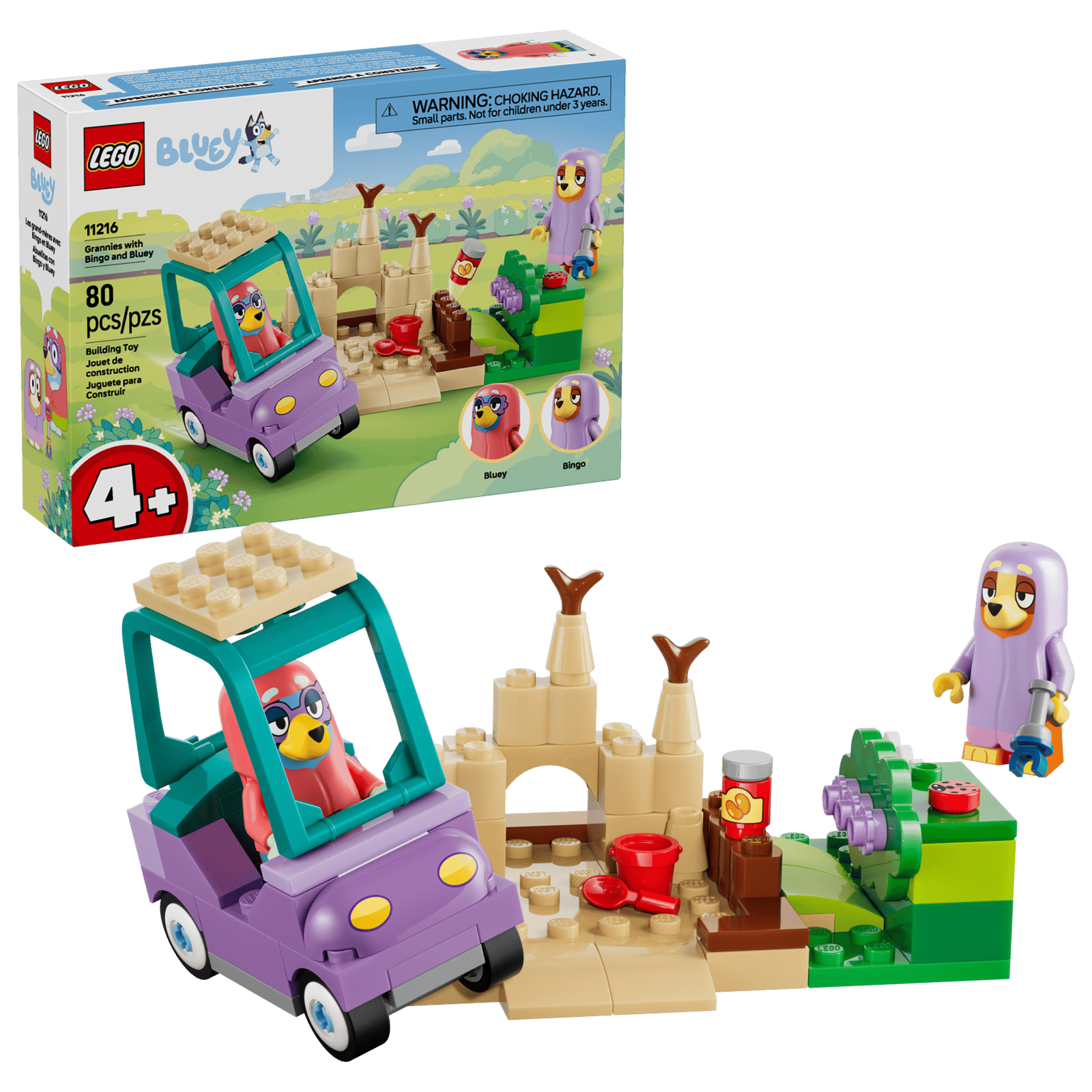 LEGO Grannies with Bingo and Bluey