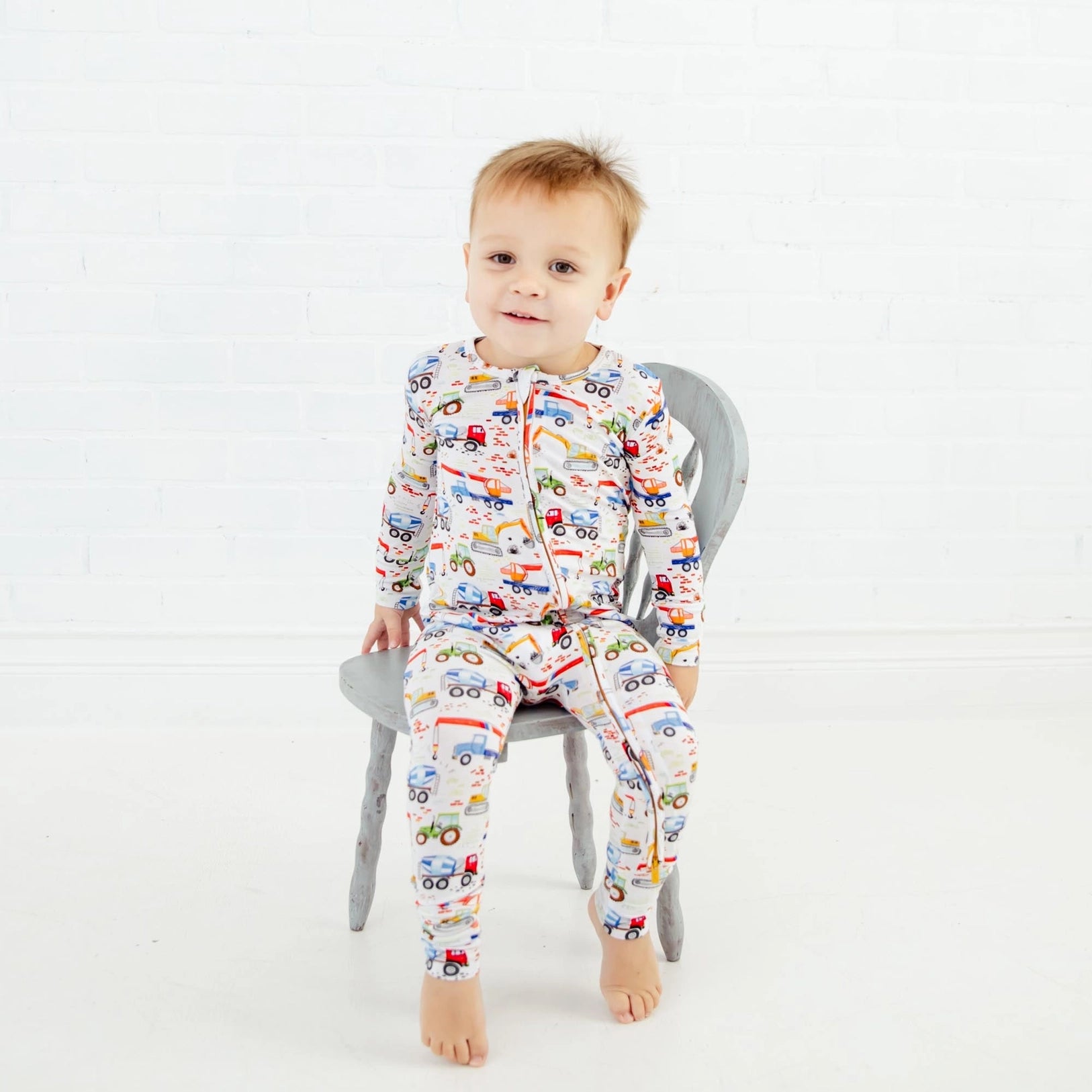 Diggin' Bedtime Convertible Zippered Footie