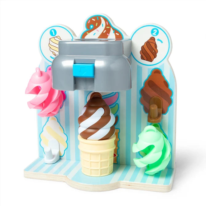 Melissa & Doug Swirl & Serve Ice Cream Set