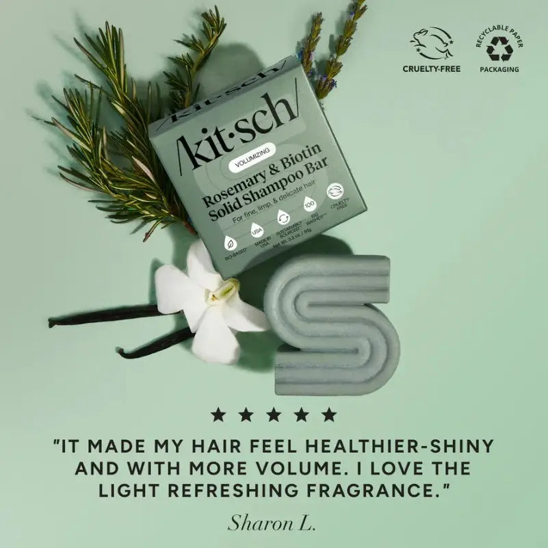 Kitsch Rosemary & Biotin Volumizing Shampoo Bar