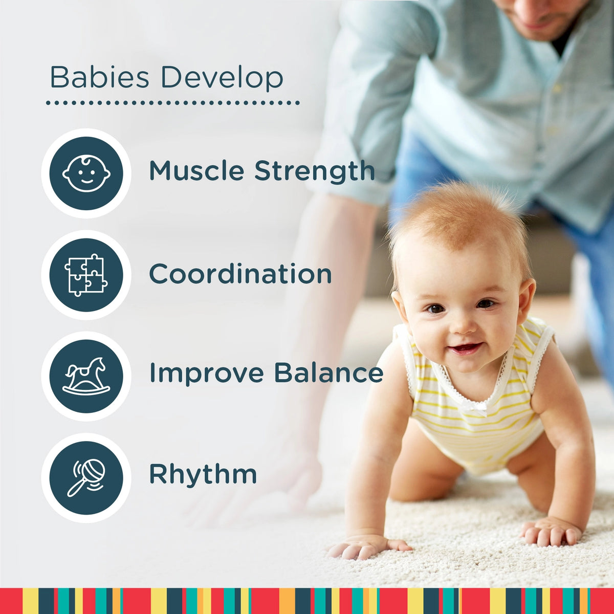 Jolly Jumper Classic Baby Exerciser with Stand