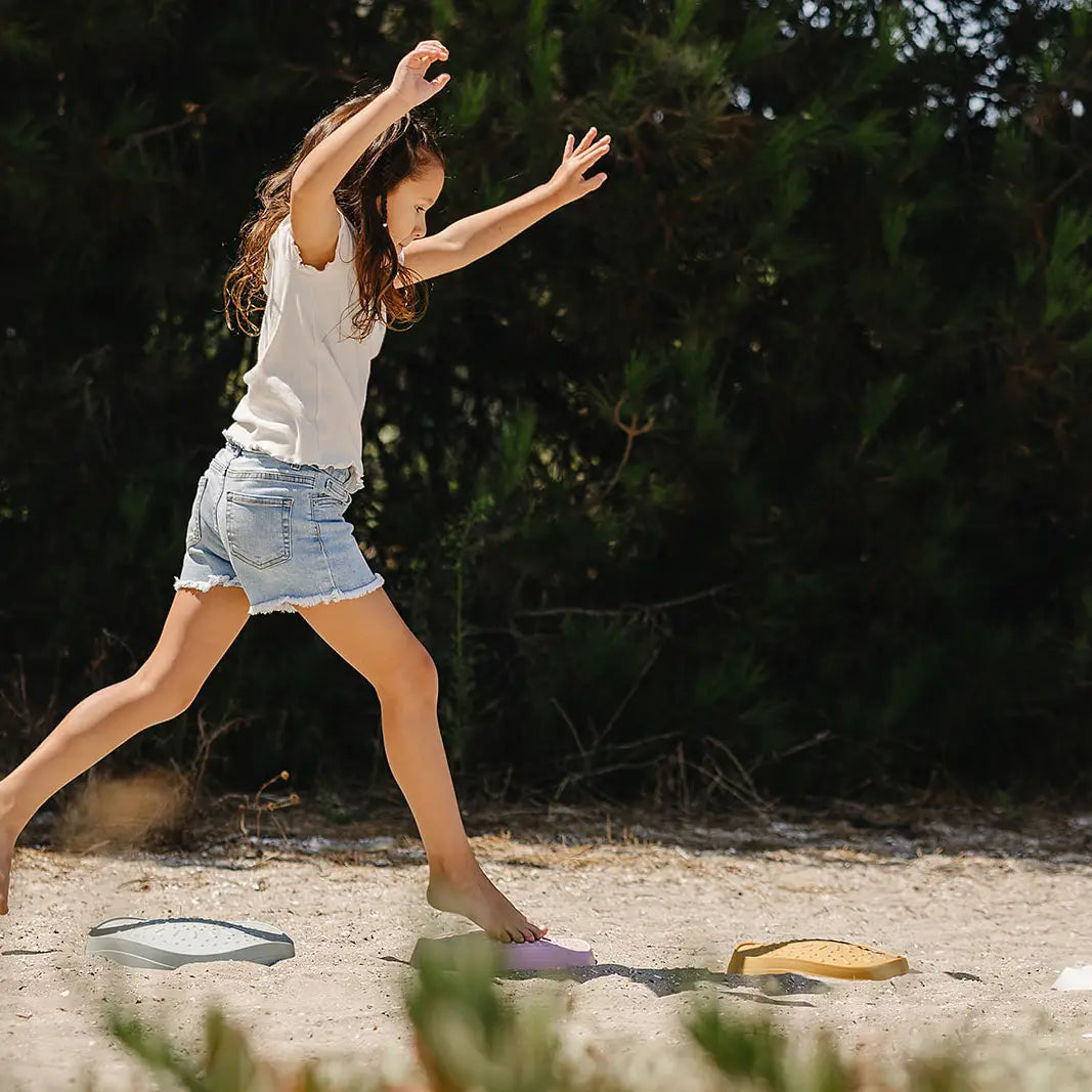 Balance Stepping Stones with Storage Tote