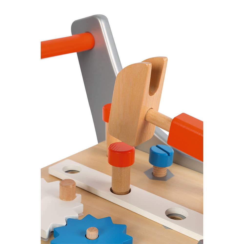 Magnetic Wooden Tool Trolley & Walker