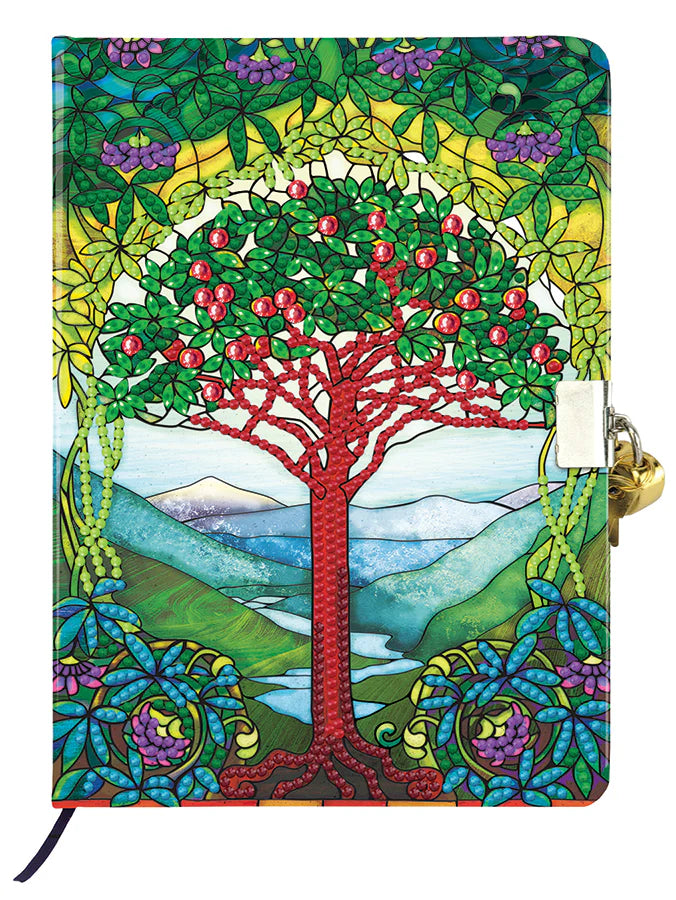 Crystal Art Secret Diary Kit - Tree of Life