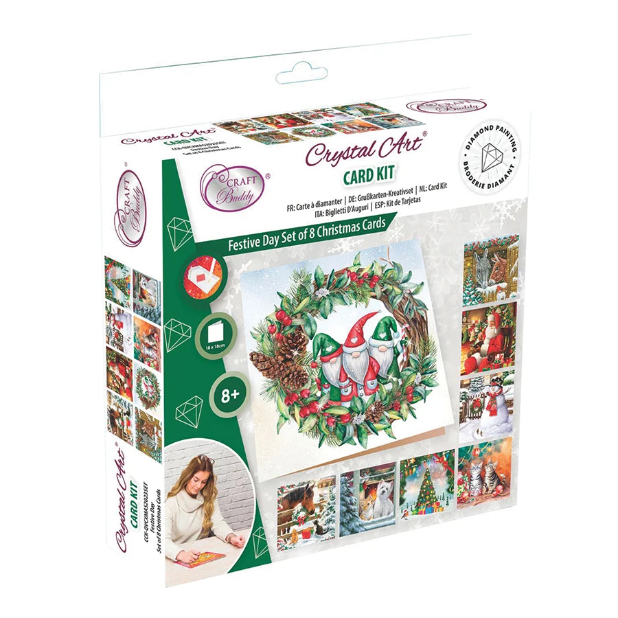 Crystal Art Christmas Card Box Set