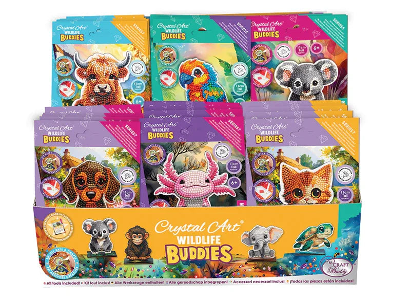 Crystal Art Buddies - Cute Animals
