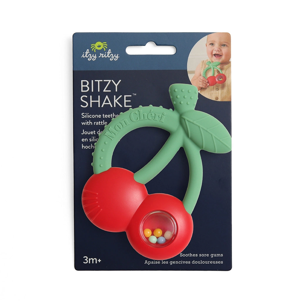 Bitzy Shake - Silicone Teether with Rattle