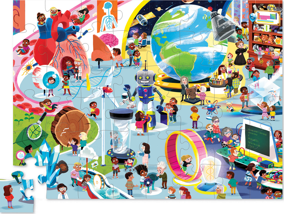 Day At The Science Museum 48 Piece Puzzle