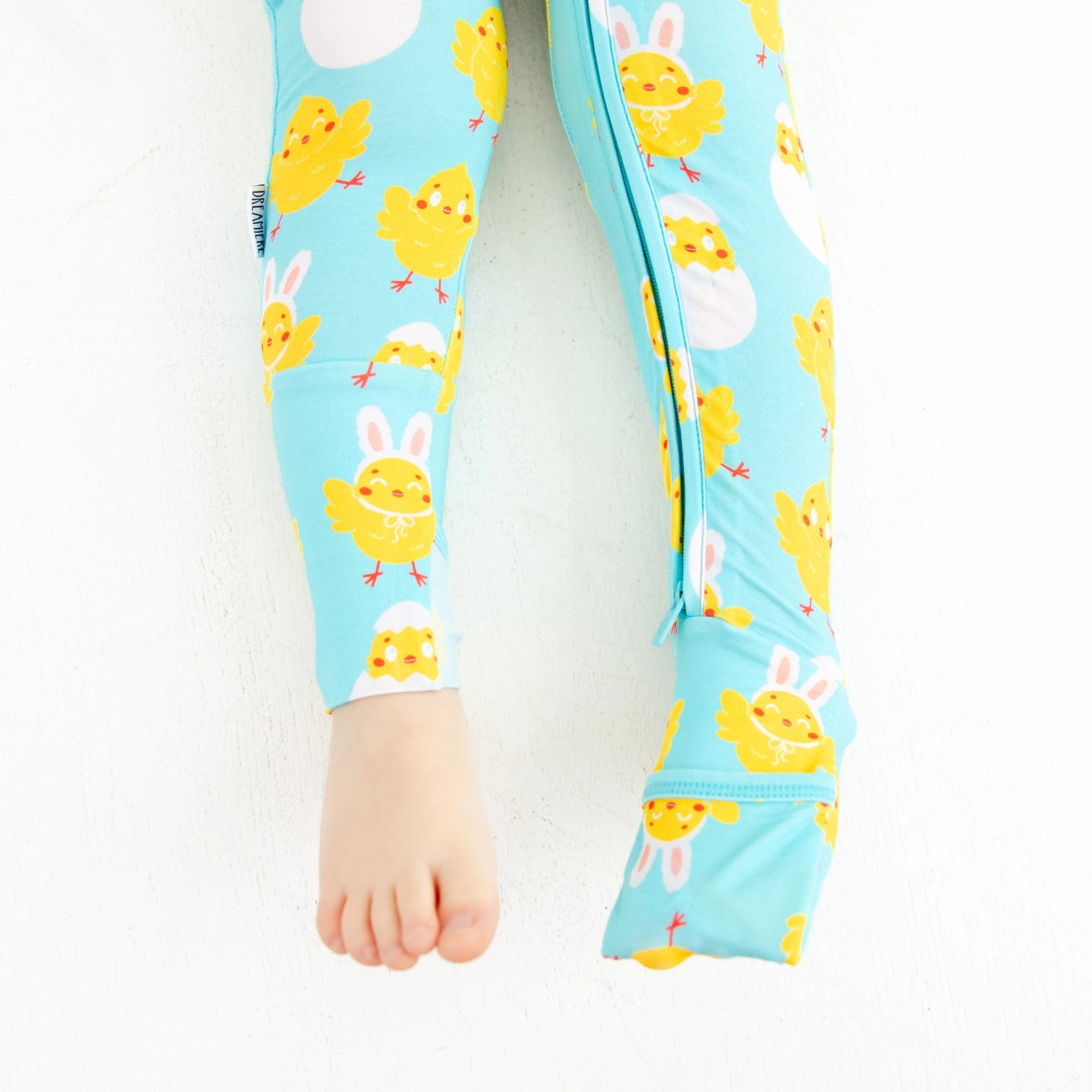 Easter Chicks Convertible Footie