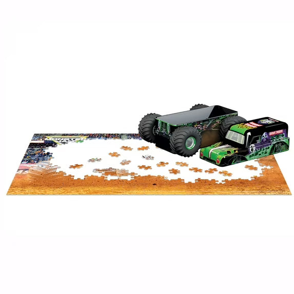 Gave Digger Monster Jam Tin 550 PC Puzzle