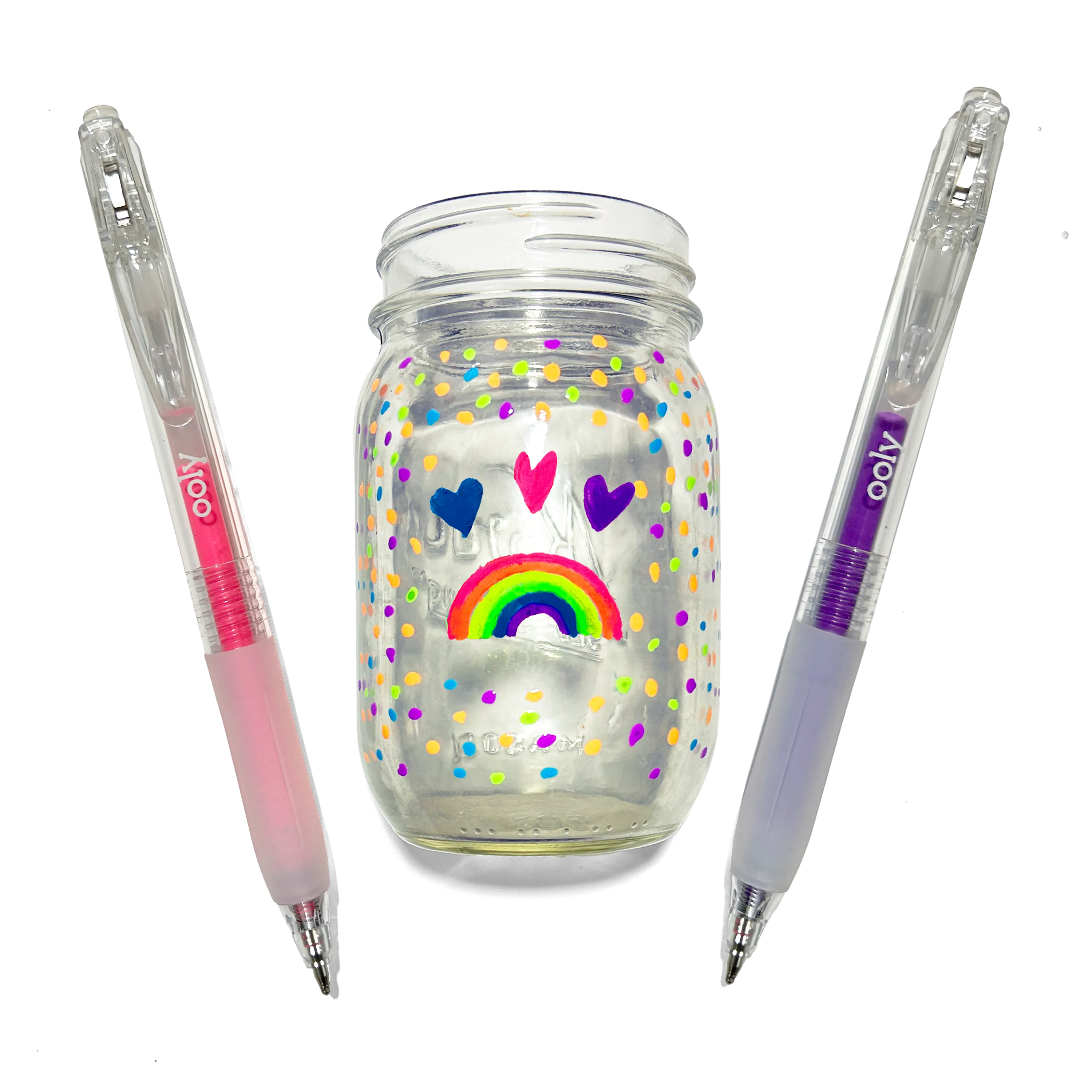 Ooly Jelly Gloss Neon Multi-Surface Deco Gel Pens