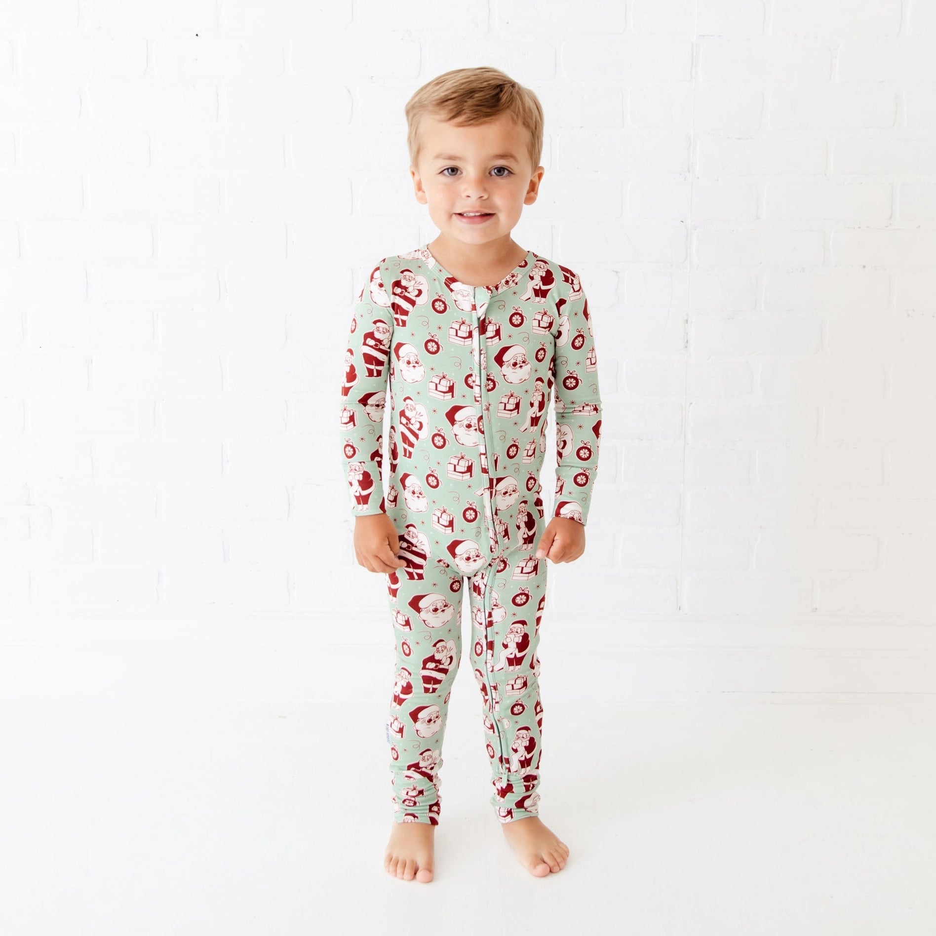 We Believe Convertible Footie - Wintergreen