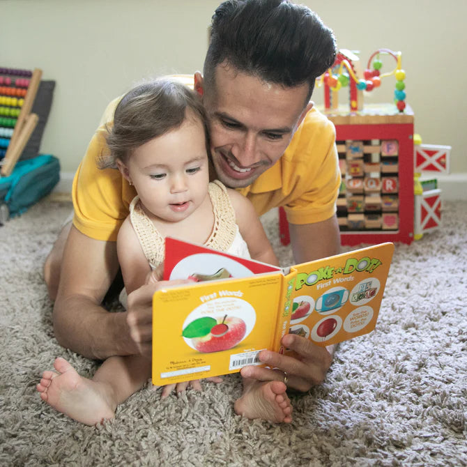 Melissa & Doug Poke-a-Dot: First Words Board Book