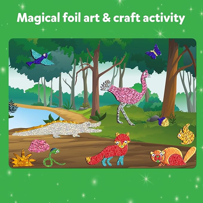 Foil Fun - World of Animals Craft Kit