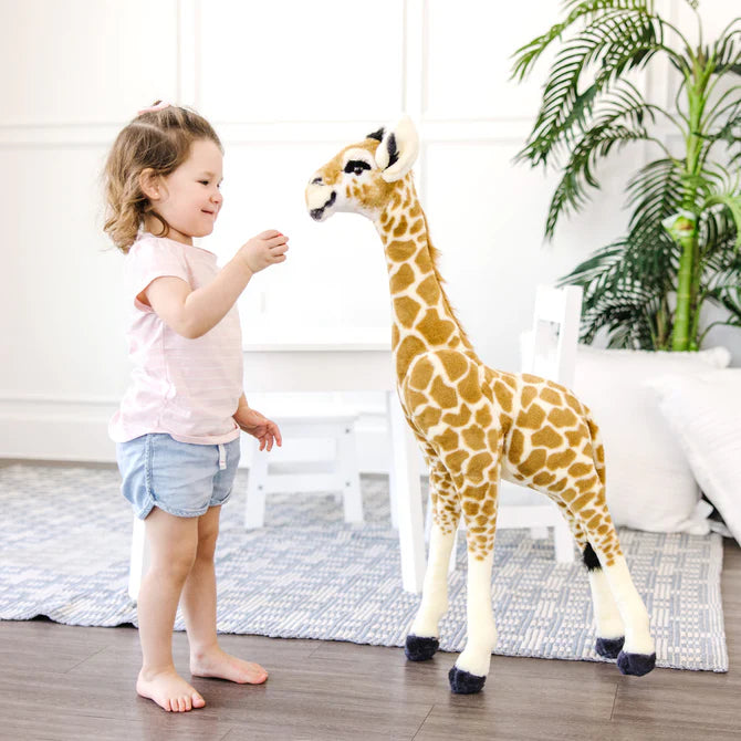 Melissa & Doug Lifelike Standing Baby Giraffe
