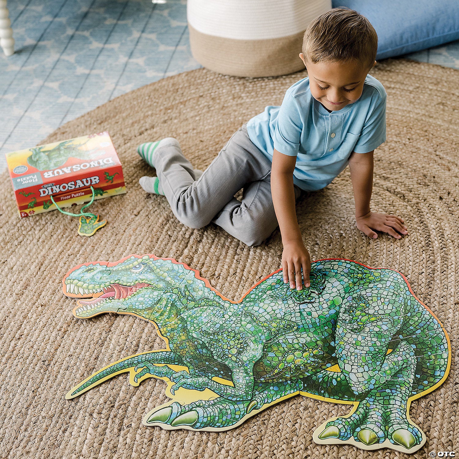 Shiny Dinosaur 51 Piece Floor Puzzle