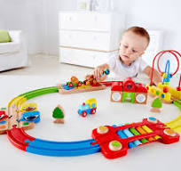 Hape Rainbow Puzzle Railway