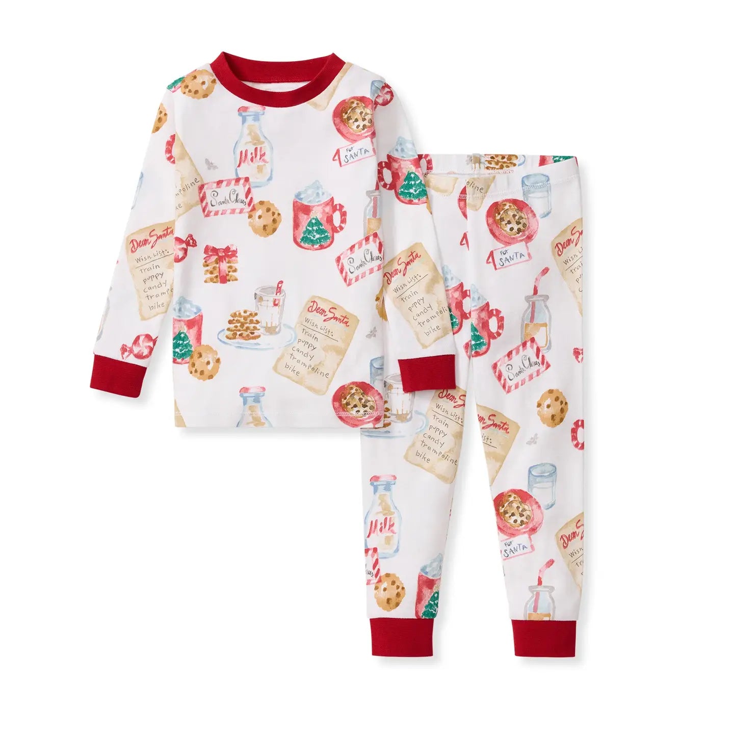 Burt's Bees Baby Cookies For Santa Organic Cotton Two-Piece Pajamas