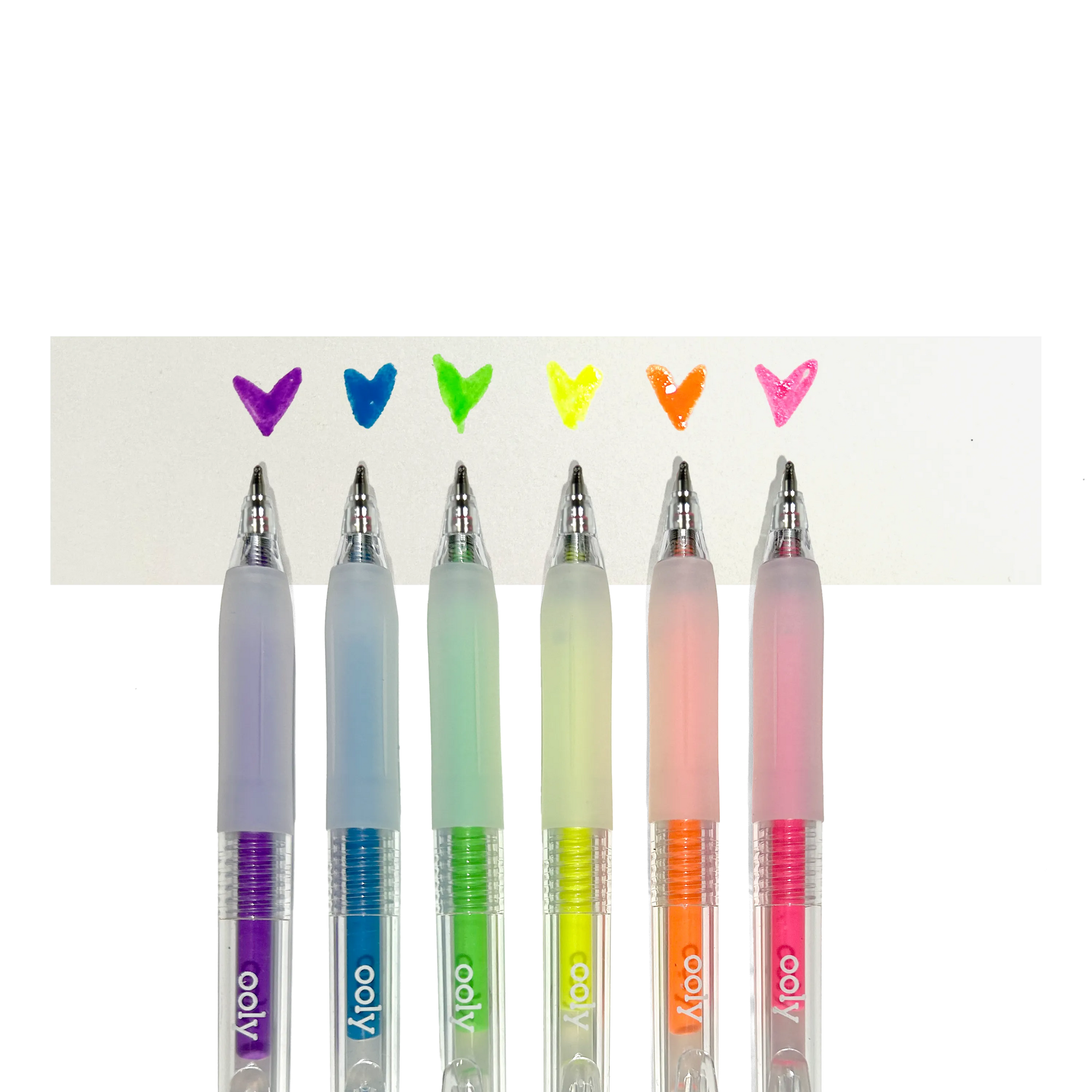 Ooly Jelly Gloss Neon Multi-Surface Deco Gel Pens