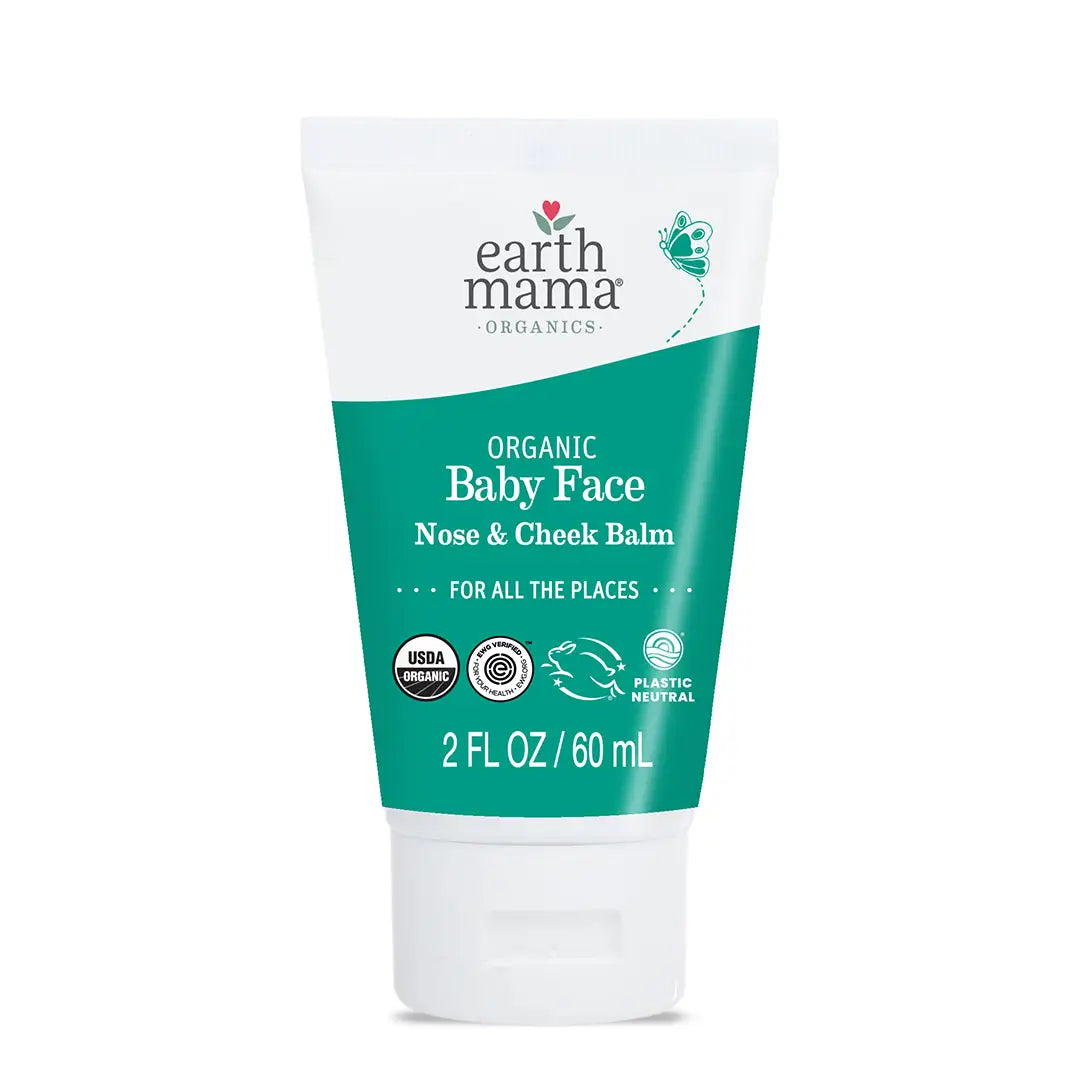 Earth Mama Organic Baby Face Nose & Cheek Balm 2 oz