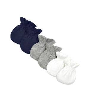 Burt's Bees Organic Cotton Baby Mittens 3 Pack