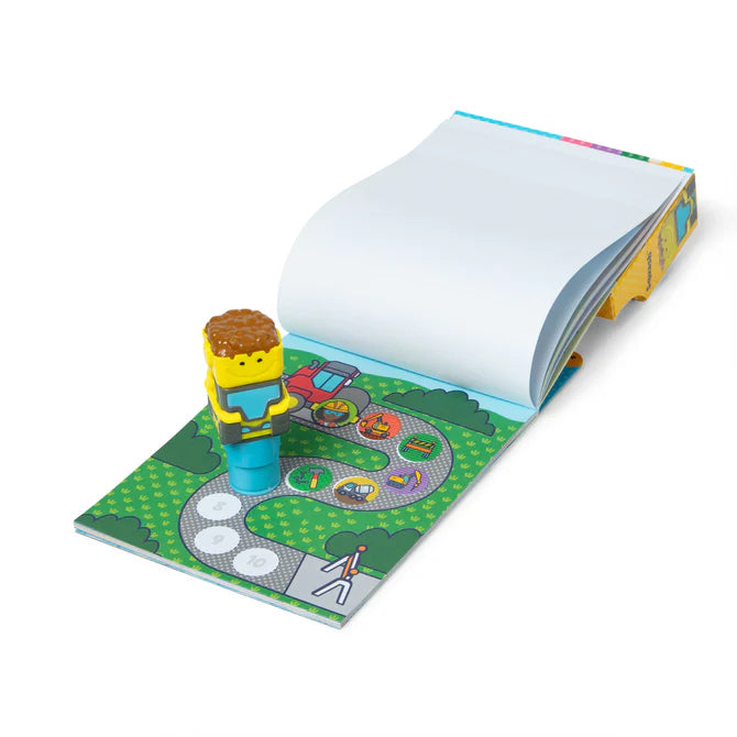 Melissa & Doug Sticker Wow! Activity Pad - Bulldozer