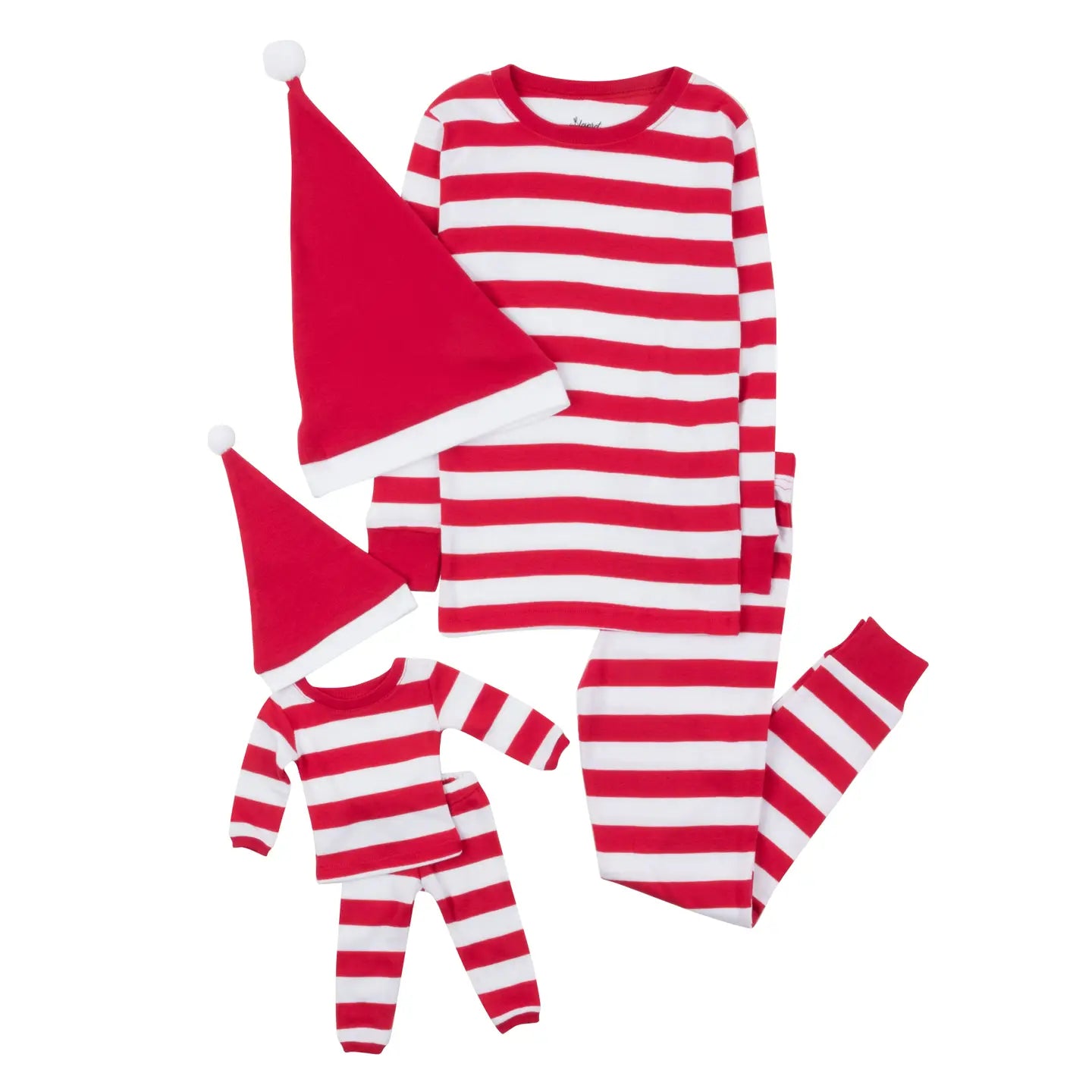 Leveret Girl & Doll Matching Pajamas - Size 3T