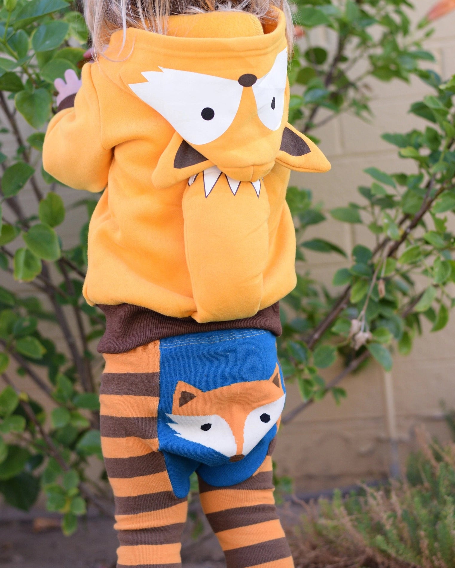 Woodland Fox Toddler and Kids 3D Hoodie