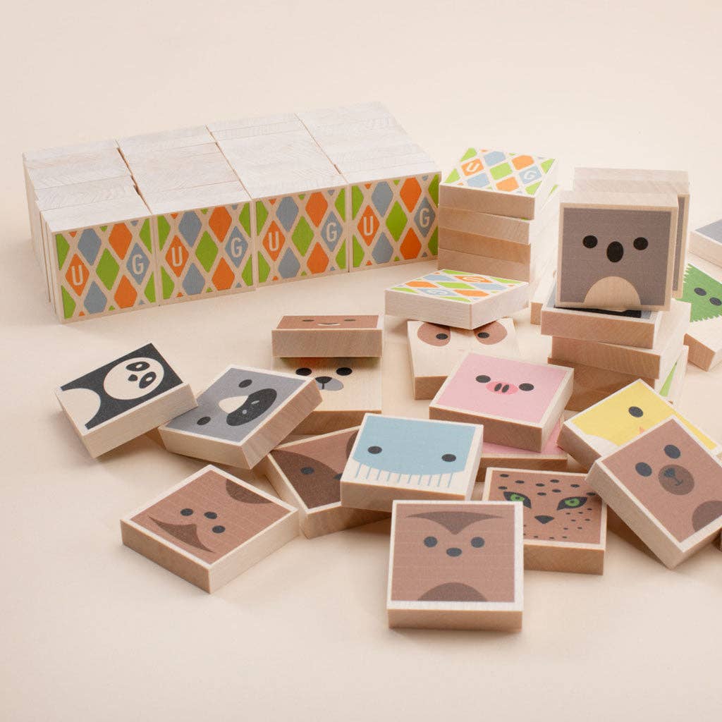 Uncle Goose Cubelings Memory Game