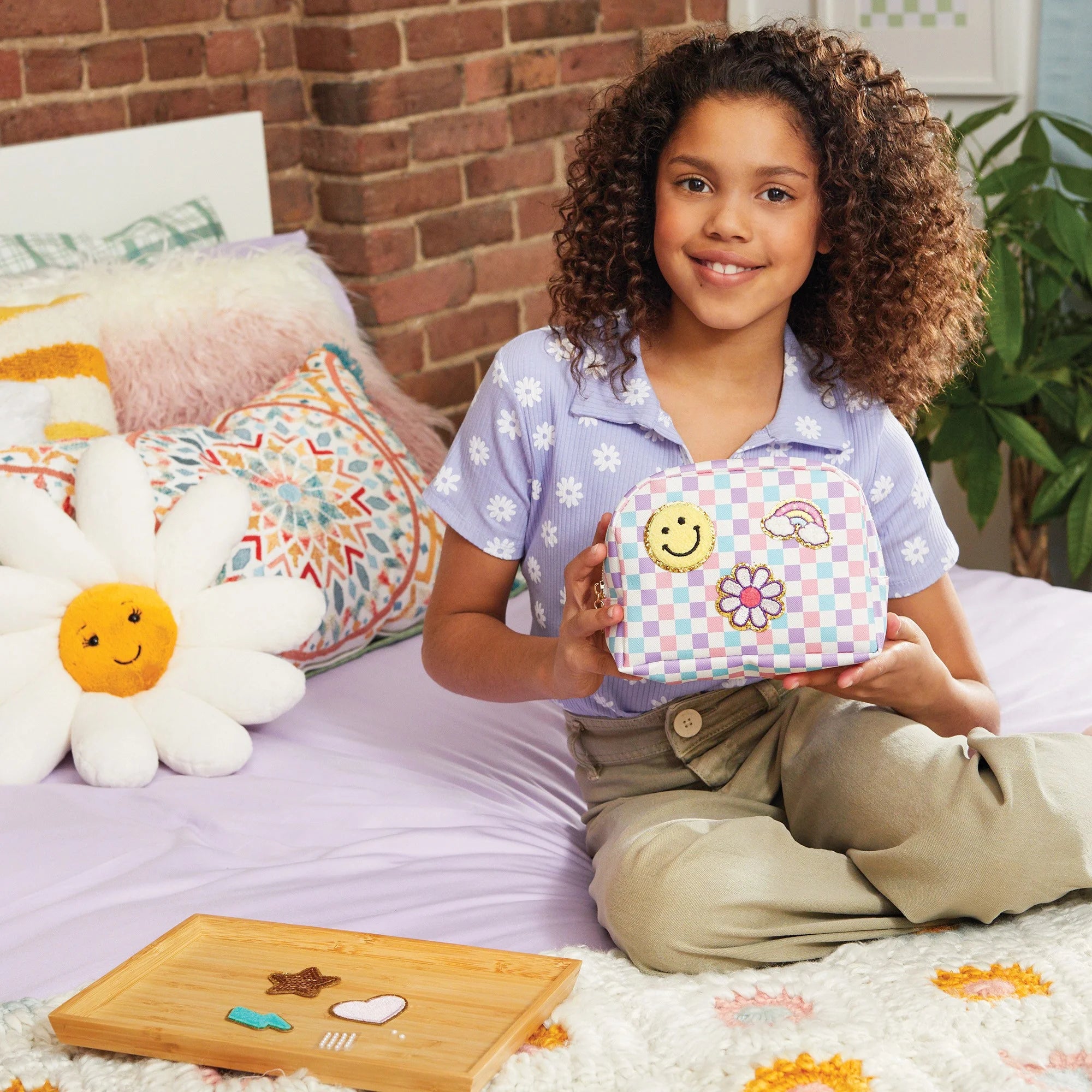 Fashion Pouch with Patches