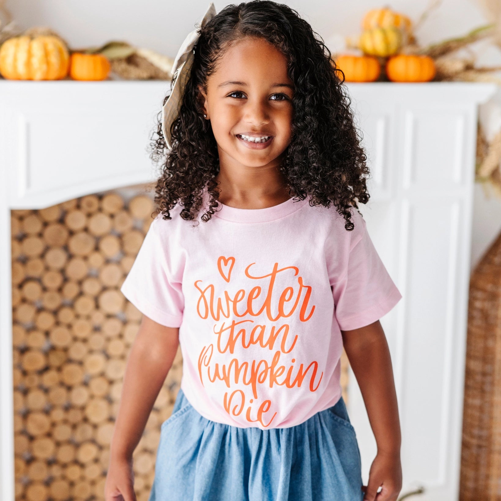 Sweeter Than Pumpkin Pie Thanksgiving Kids Shirt