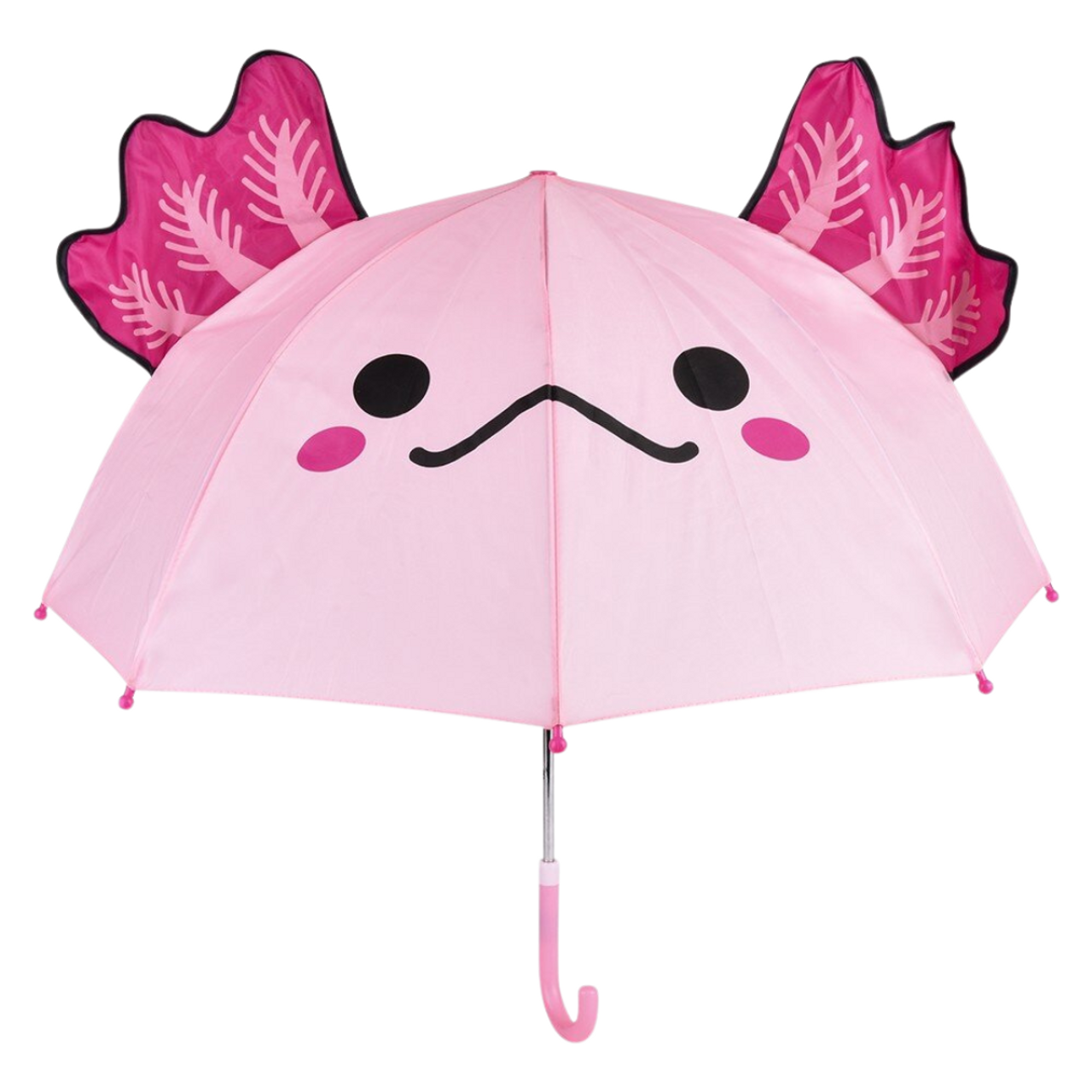 Pink Axolotl Umbrella