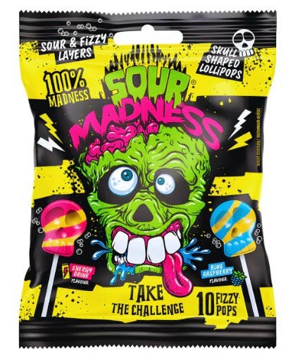 Sour Madness Original Lollipop