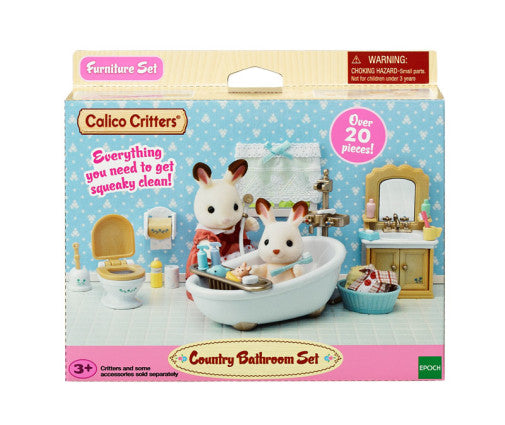 Calico Critters Country Bathroom Set