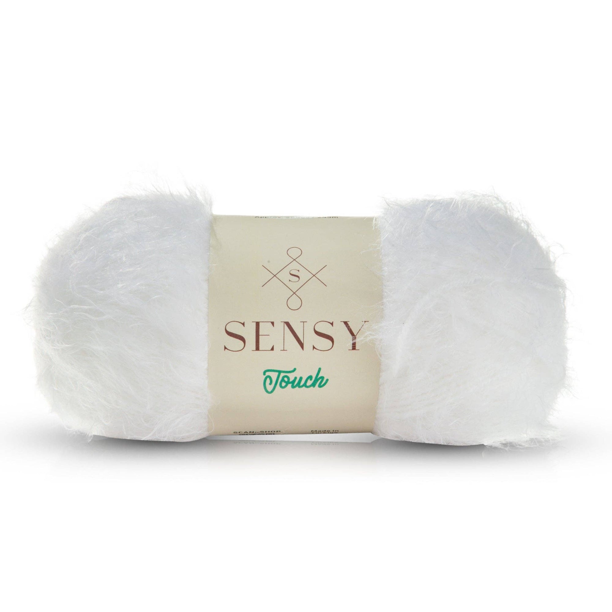 Sensy Touch Yarn, 3.5 oz, 268 Yards, Gauge 3 Light